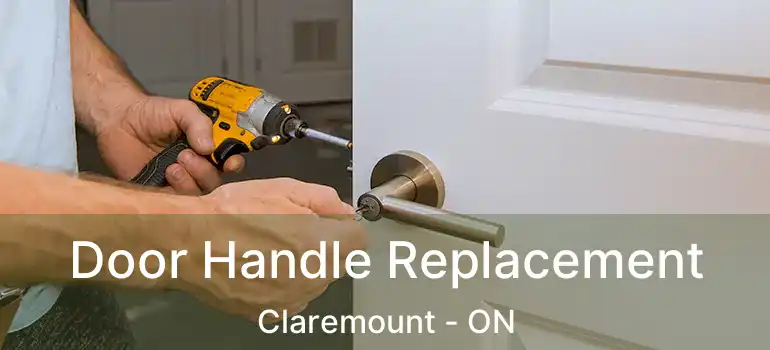 Door Handle Replacement Claremount - ON