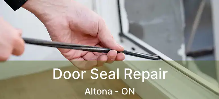 Door Seal Repair Altona - ON