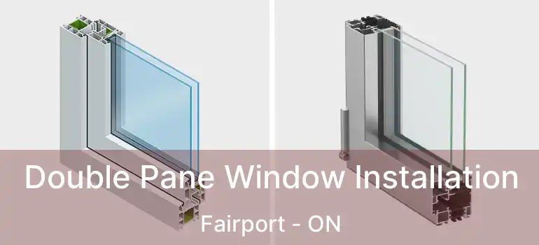 Double Pane Window Installation Fairport - ON