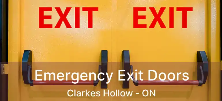  Emergency Exit Doors Clarkes Hollow - ON