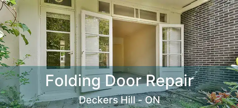  Folding Door Repair Deckers Hill - ON