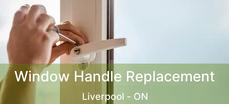 Window Handle Replacement Liverpool - ON