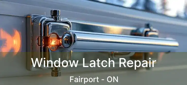 Window Latch Repair Fairport - ON