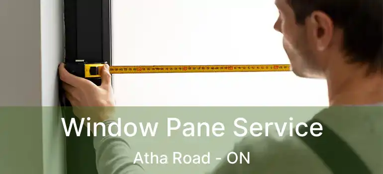  Window Pane Service Atha Road - ON